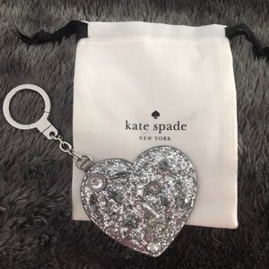 Kate Spade Heart Keychain